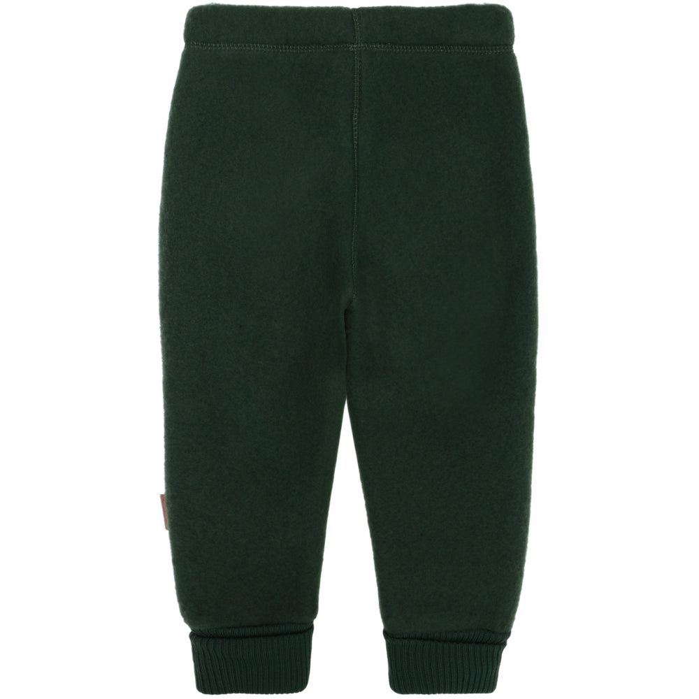 Wool Fleece Trousers - Duffel Bag Green