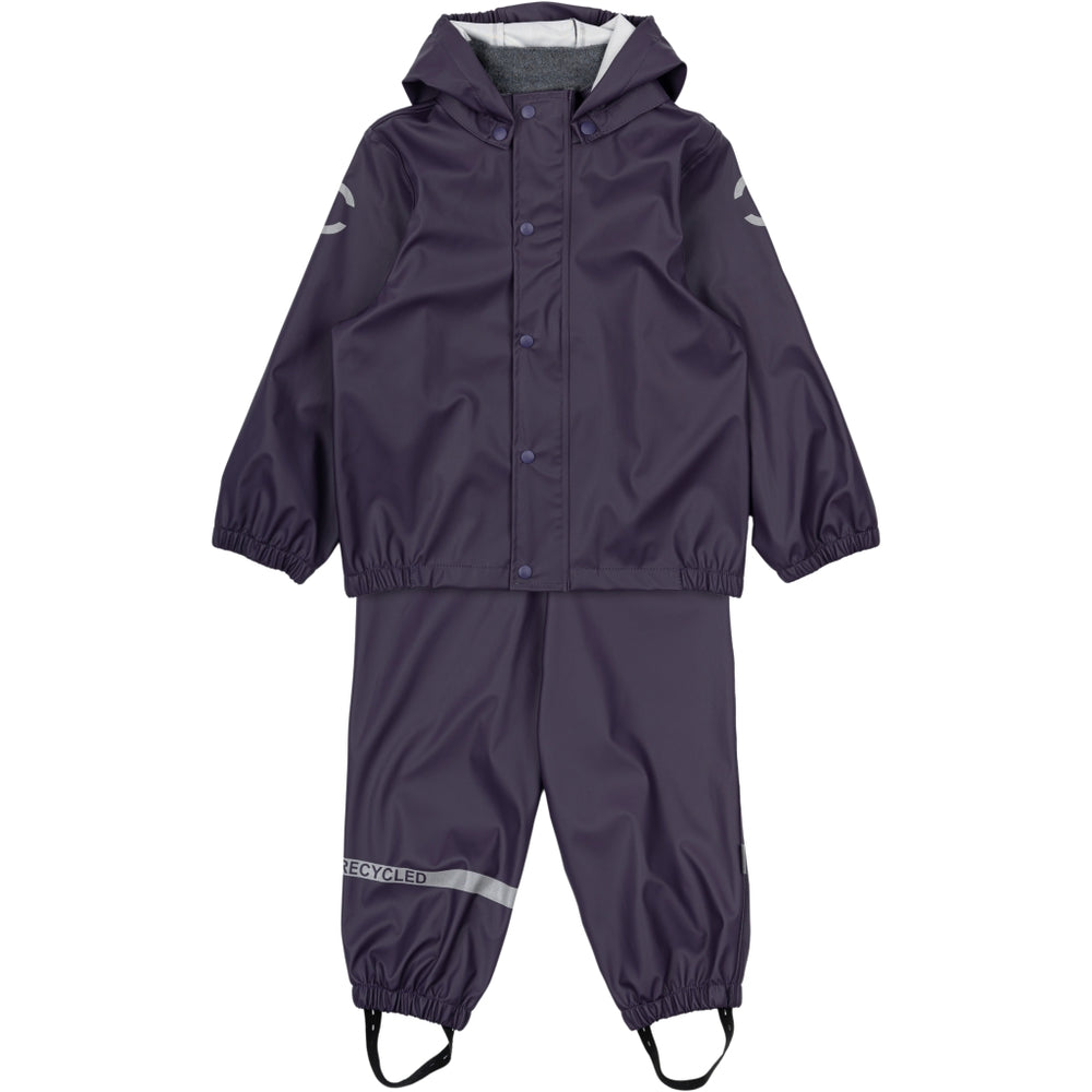 
                      
                        MIKK-LINE Denmark Recycled Plastic Waterproof Dungaree Rain Set - Nightshade
                      
                    