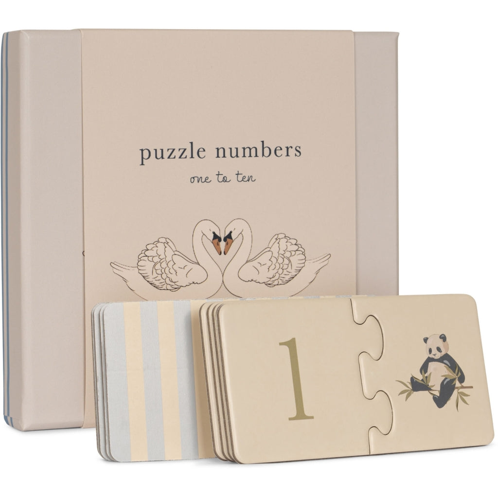 Konges Sløjd Numbers Puzzles, One to Ten