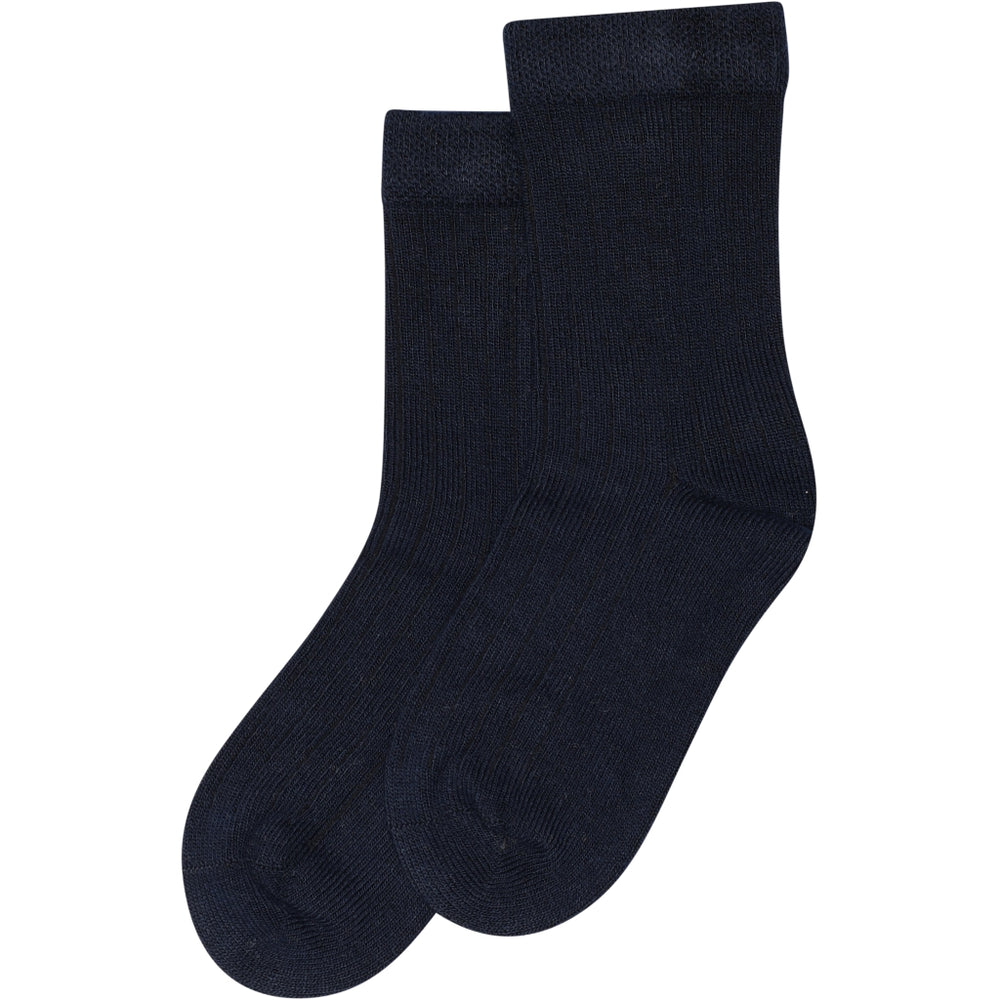 Minipop DK Bamboo School Socks - Navy