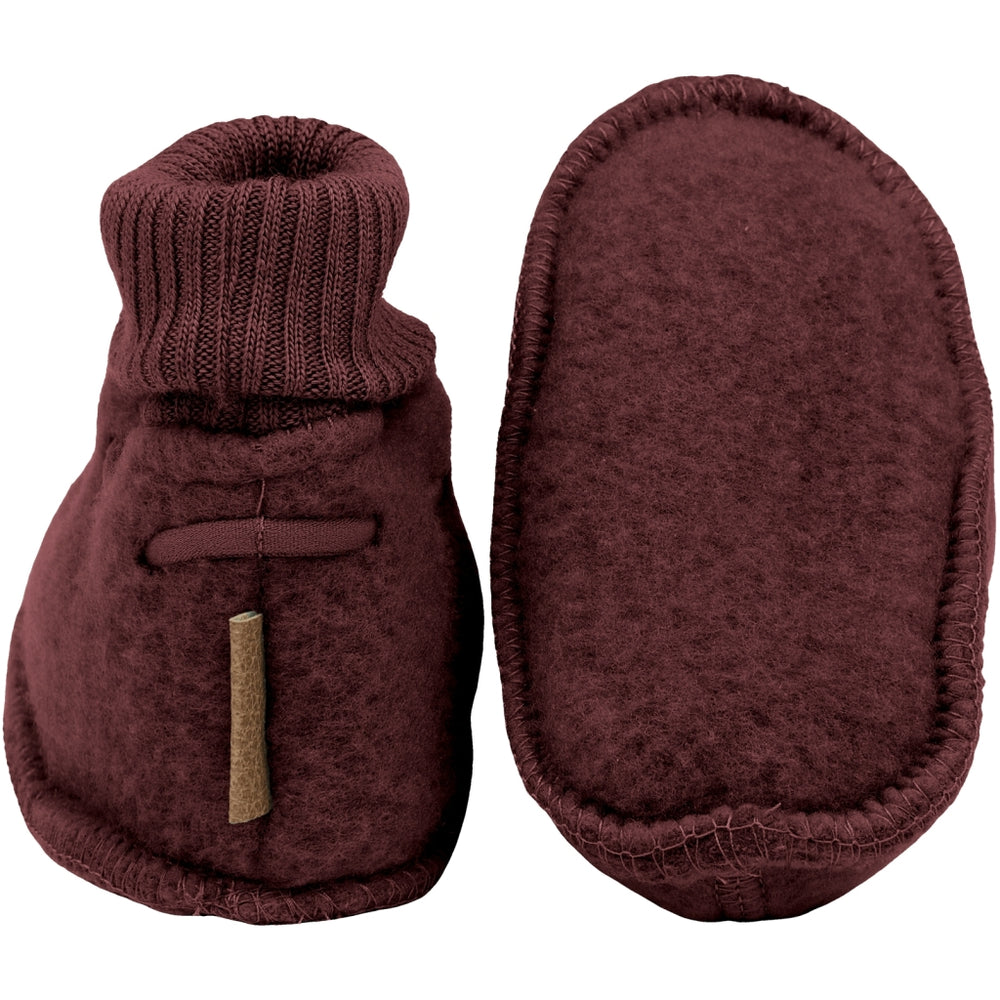 
                  
                    MIKK LINE Wool Fleece Booties - Rum & Raisin
                  
                