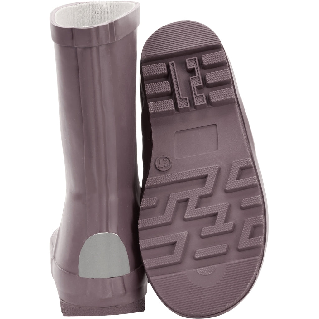 MIKK-LINE Rubber Wellington Boots - Twilight Mauve