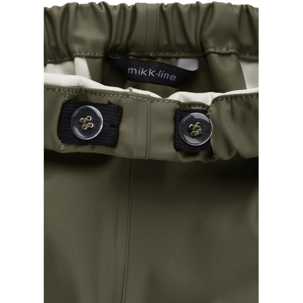 
                      
                        MIKK-LINE Denmark Recycled Plastic Waterproof Rain Set, No Braces - Dusty Olive
                      
                    