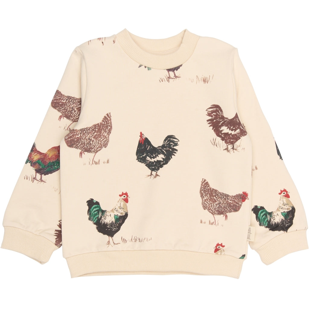 Petit Piao Sweatshirt - Fog Rooster