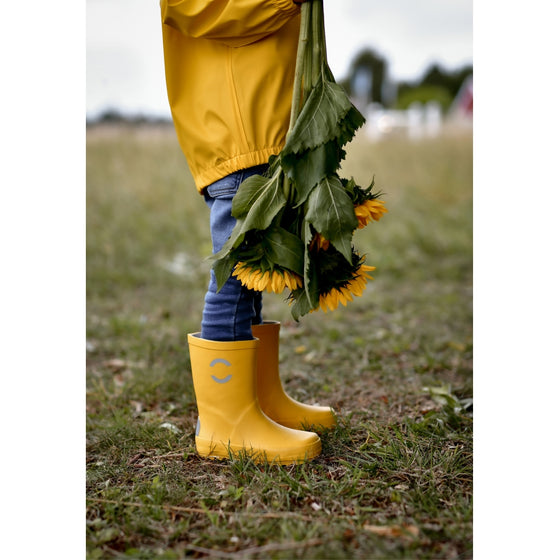 MIKK-LINE Rubber Wellington Boots - Sunflower