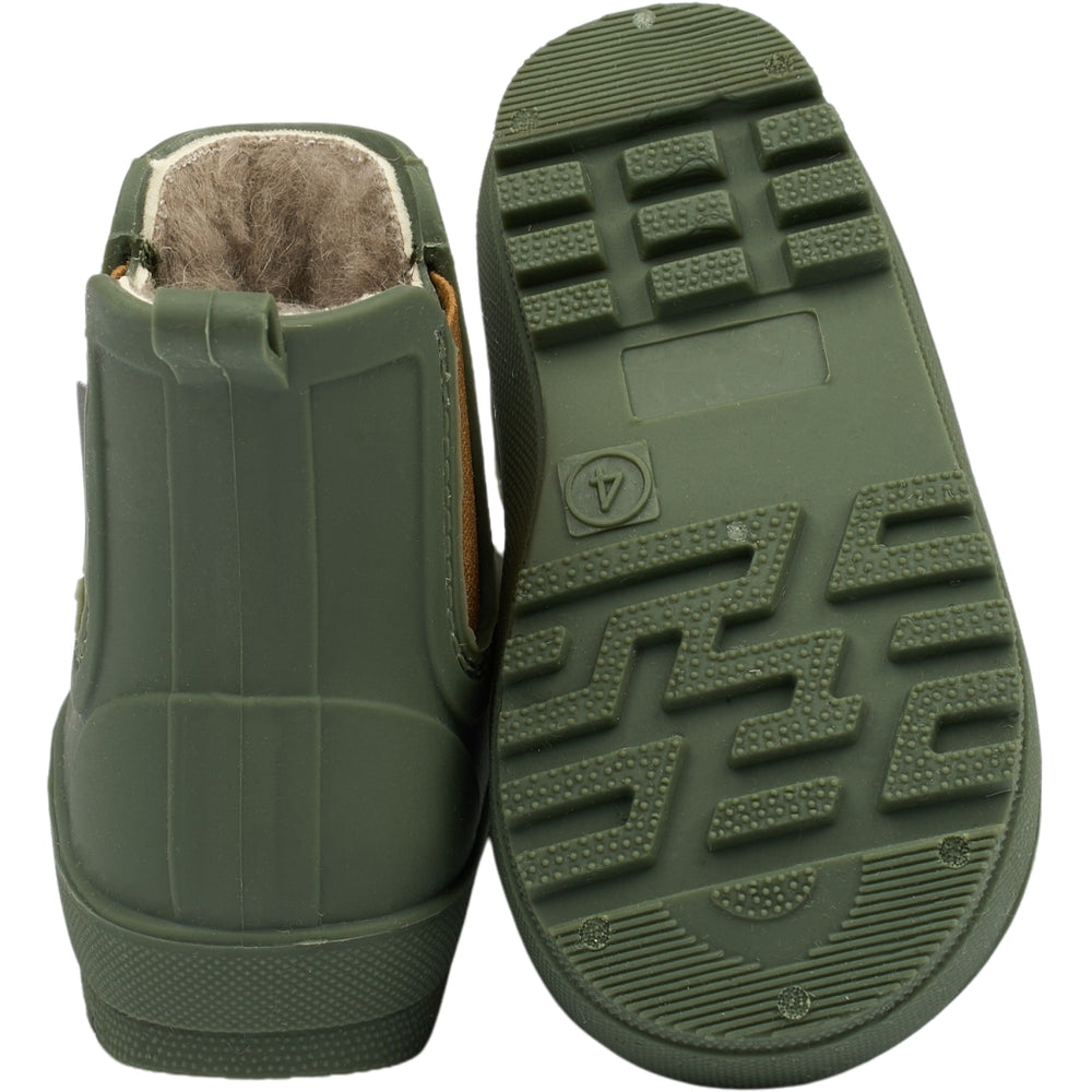 
                  
                    MIKK-LINE Short Winter Lined Wellington Boots - Thyme
                  
                