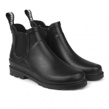  Angulus DK Women's Rubber Ankle Rain Boots - Black