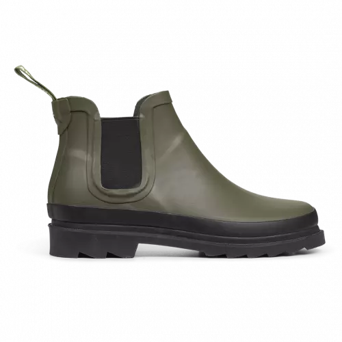 Angulus DK Women's Rubber Ankle Rain Boots - Olive