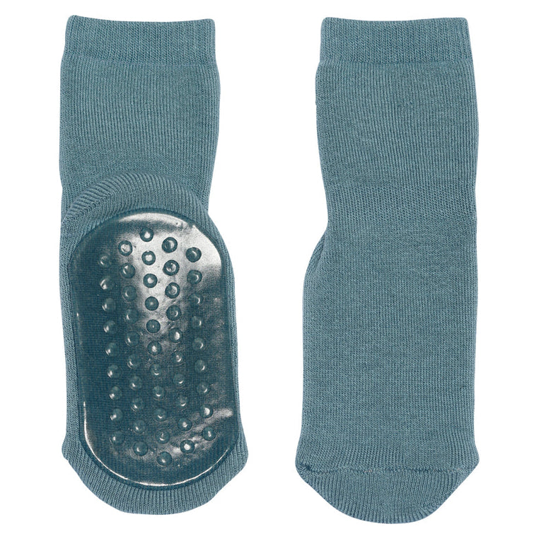 MP Denmark Cotton Slipper Socks - Provincial Blue