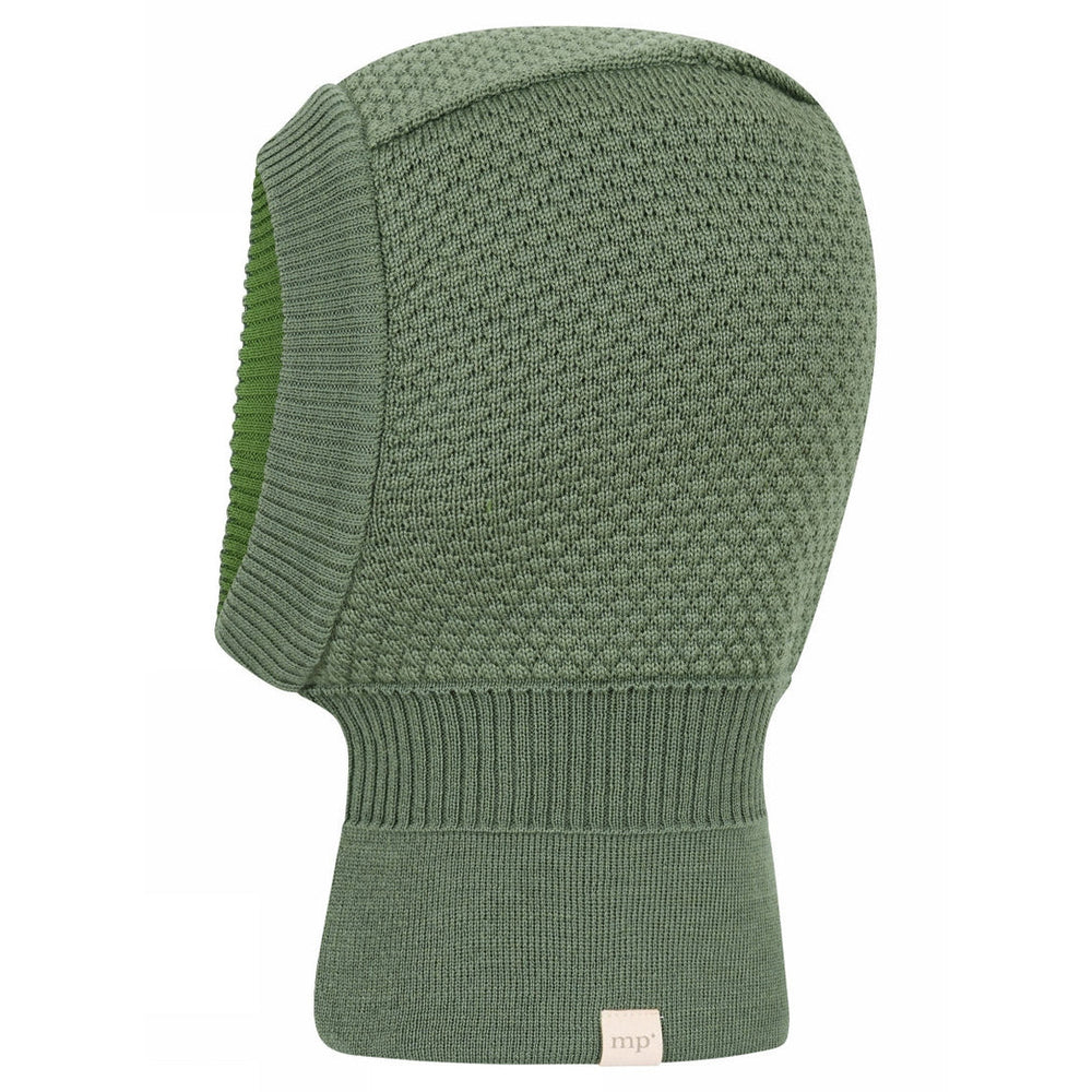 MP Denmark Oslo Merino/Cotton Balaclava - Vineyard Green