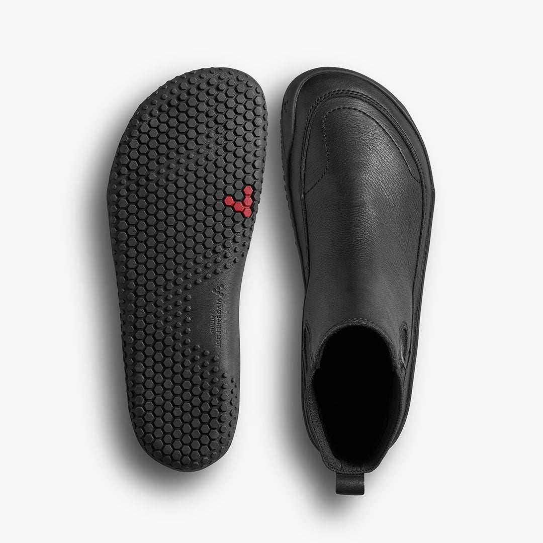 Vivo Barefoot Vivobarefoot Juniors Gobi Chelsea - Obsidian