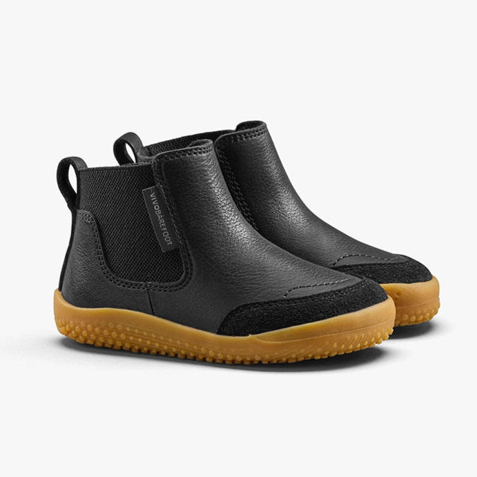 Vivobarefoot Vivo Barefoot Toddler Gobi Chelsea - Obsidian