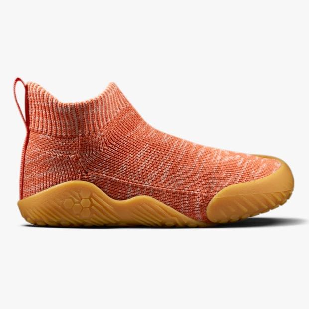 Vivobarefoot Toddlers Pluma Knit - Terracotta