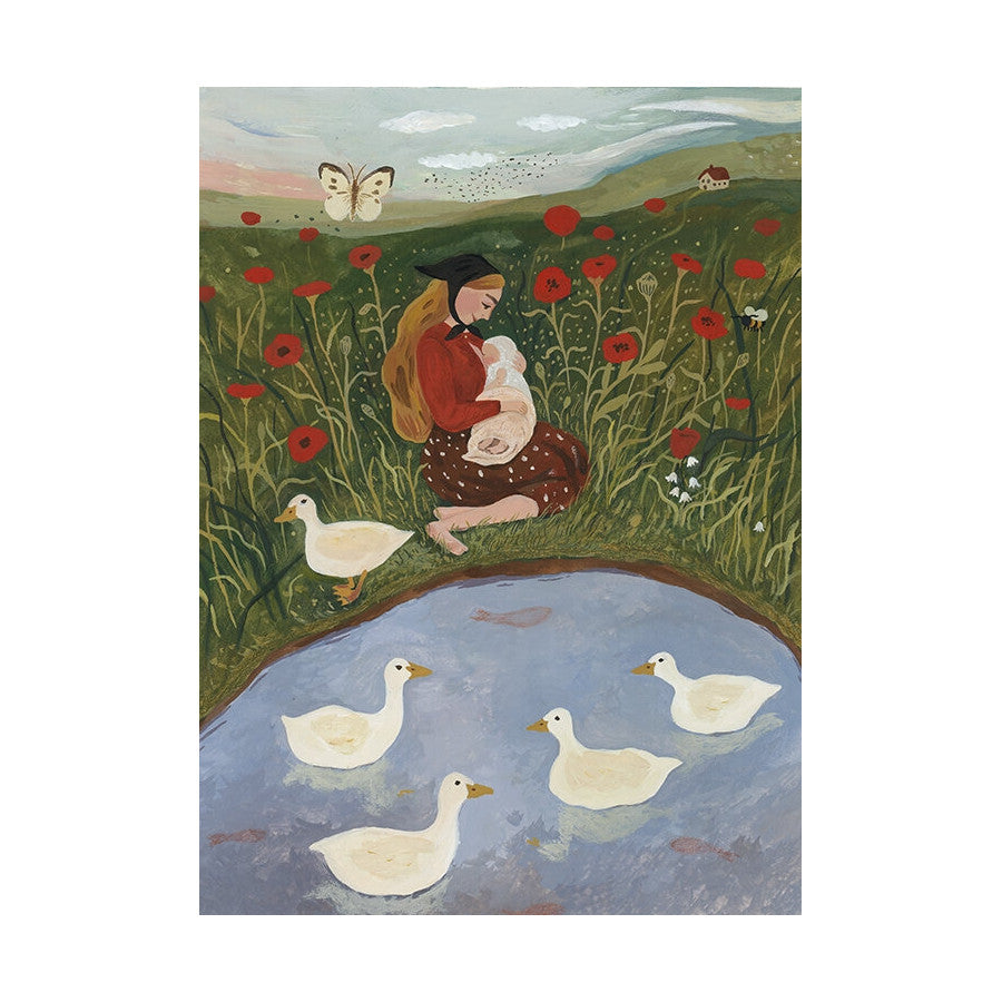 Tijana Lukovic Tijana Draws After the Rain Print 21.5 x 19.5cm