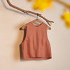 Kaely Russell Tie Vest - Rose