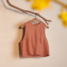  Kaely Russell Tie Vest - Rose