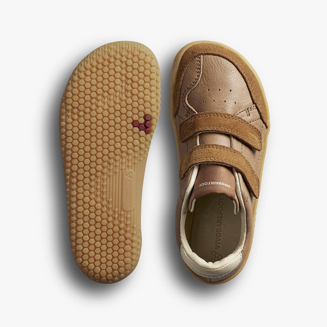 Vivobarefoot Preschool Gobi Sneaker School - Acorn