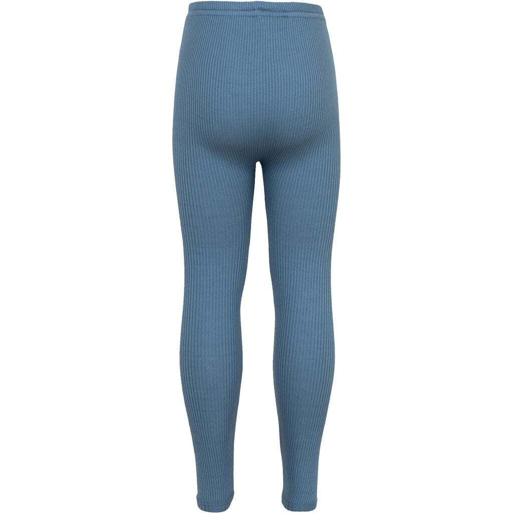 Minimalisma Bieber Cotton/Silk Leggings - Steel Blue