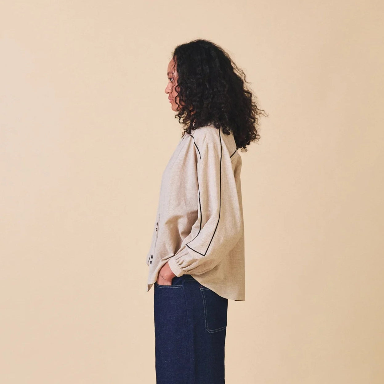 Sideline Women's Willow Shirt - Natural