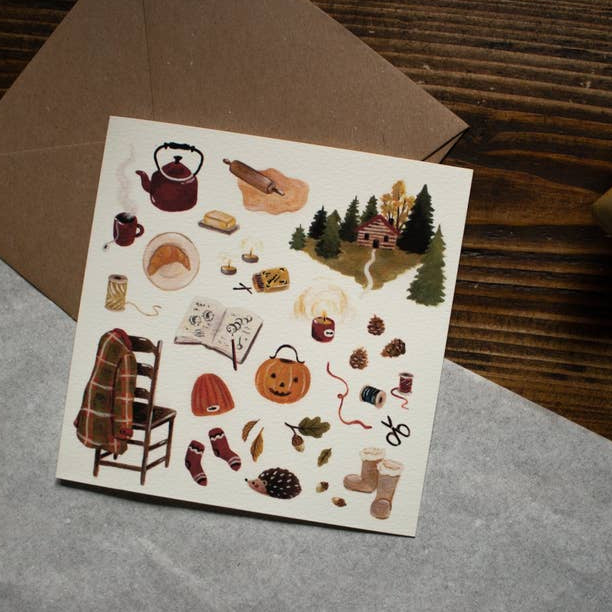Studio Satsch Autumn Day Card