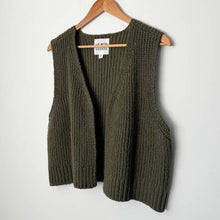 Le Bon Shoppe Women's Granny Cotton Sweater Vest - Olive
