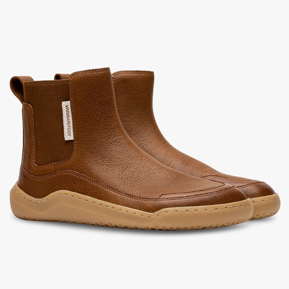 Vivobarefoot Vivo Barefoot Women's Gobi Chelsea Boot - Tan