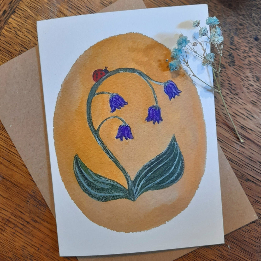 Lydia Mae Design Bluebells Greetings Card