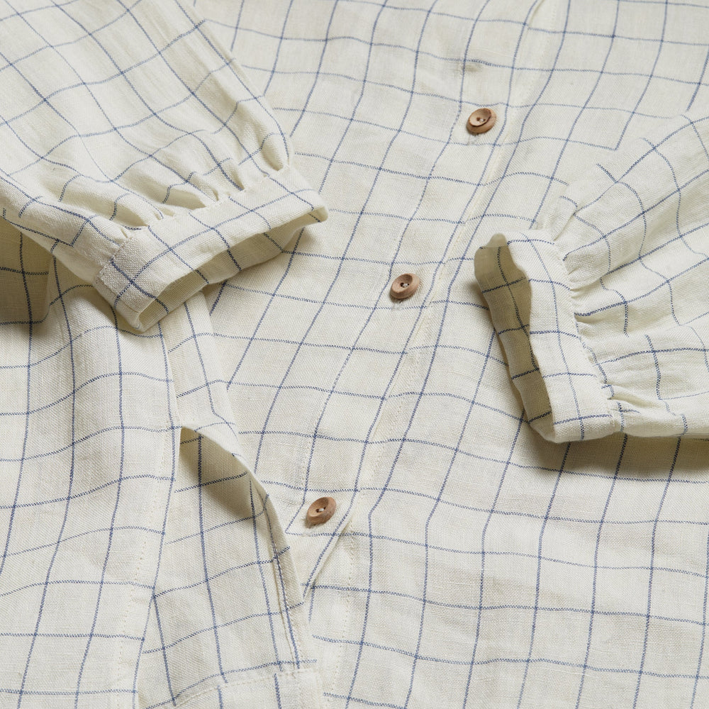 
                  
                    Kaely Russell Gather Shirt | Blue Check
                  
                