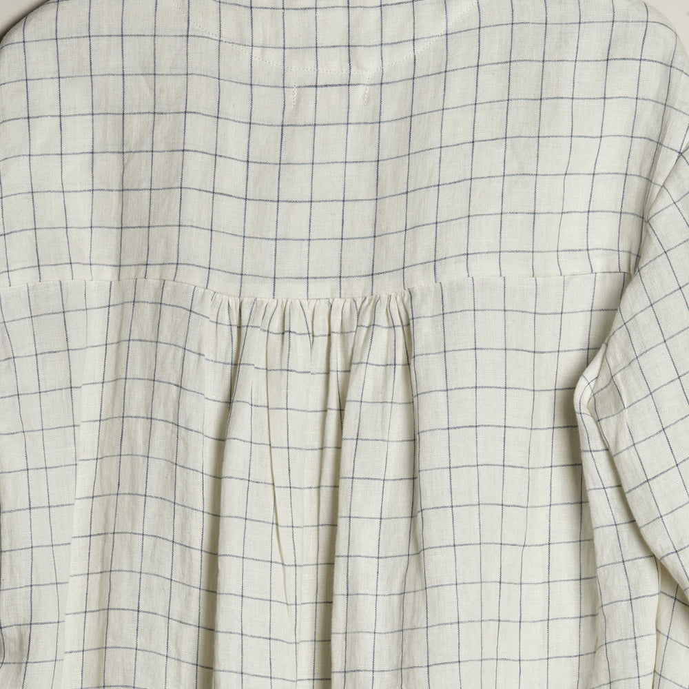 
                  
                    Kaely Russell Gather Shirt | Blue Check
                  
                
