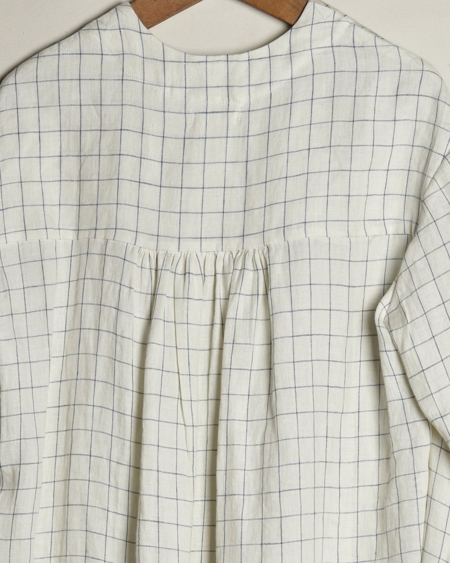 Kaely Russell Gather Shirt | Blue Check