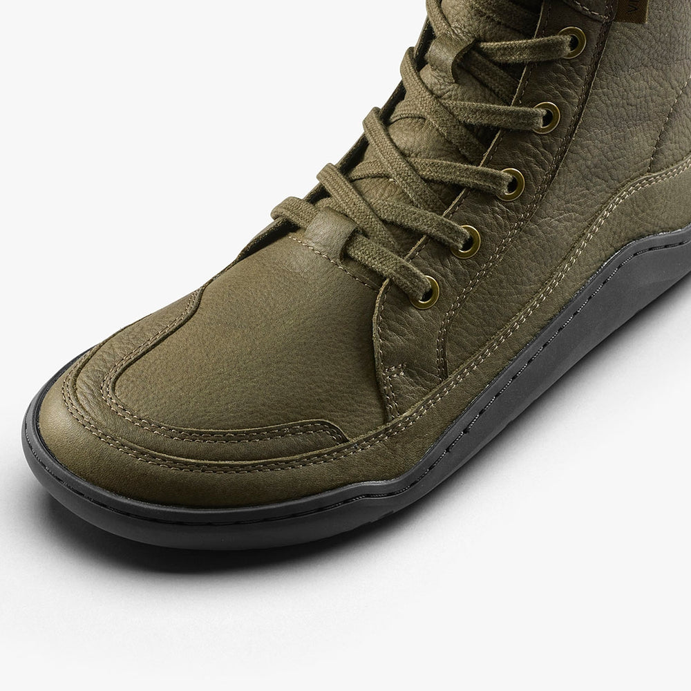 
                  
                    Vivobarefoot Vivo Barefoot Women's Gobi Lace-Up Boots, Dark Olive
                  
                