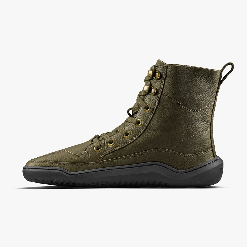 
                  
                    Vivobarefoot Vivo Barefoot Women's Gobi Lace-Up Boots, Dark Olive
                  
                