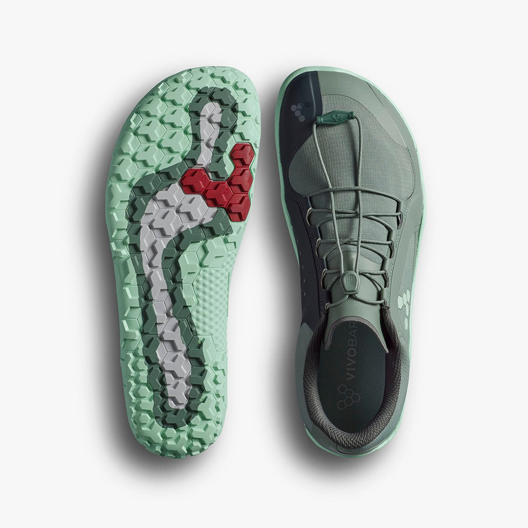 Vivobarefoot Vivo Barefoot Women's Primus Trail III All Weather FG - Laurel Wreath
