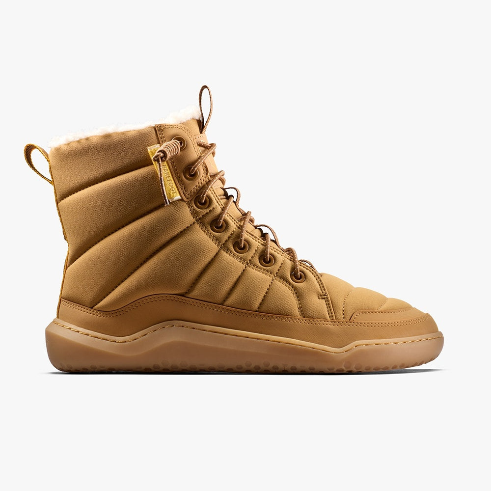 Vivobarefoot Vivo Barefoot Women's Gobi Hiber Lace-Up Boots, Tan