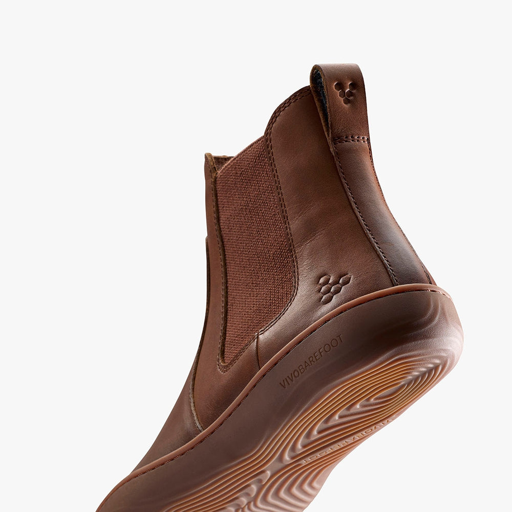 
                  
                    Vivobarefoot Vivo Barefoot Women's Sensus Chelsea Boots, Dark Tan
                  
                