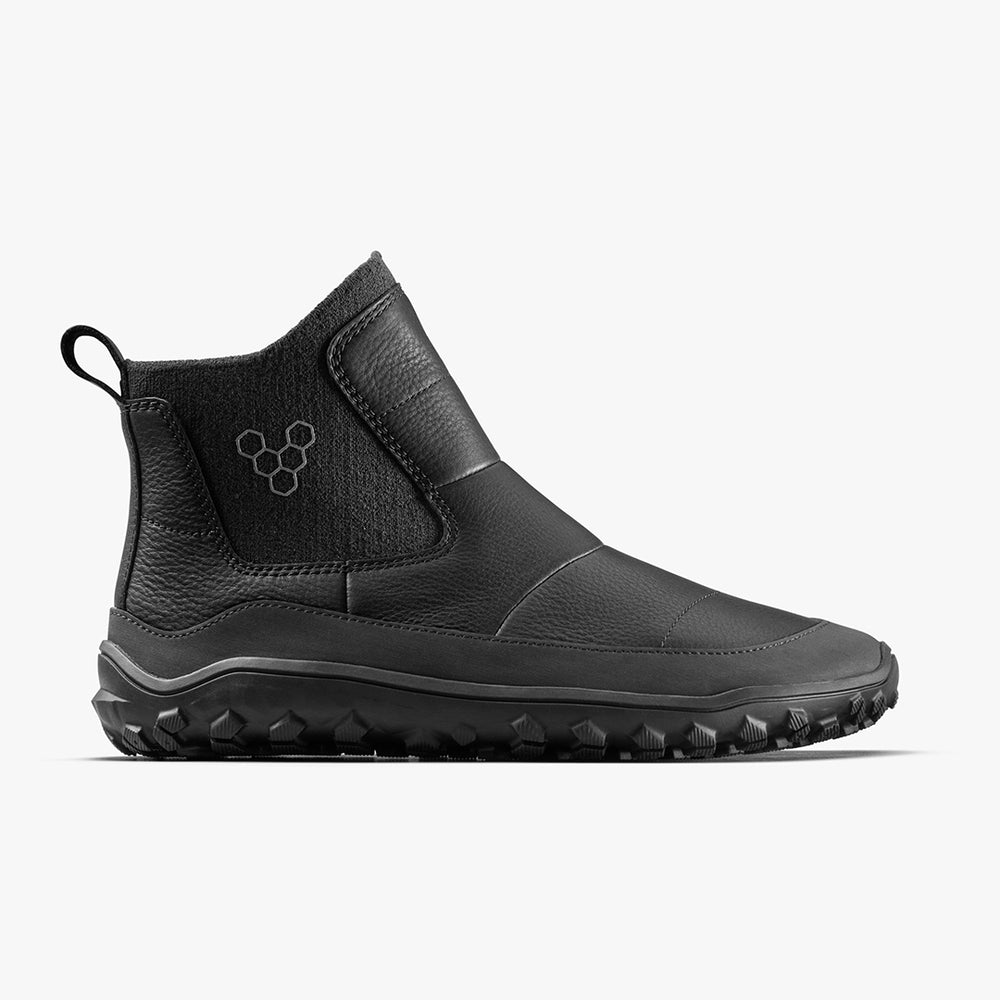 Vivobarefoot Vivo Barefoot Women's Explorer Chelsea Boots, Obsidian