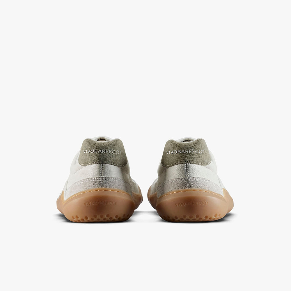
                  
                    Vivobarefoot Vivo Barefoot Women's Gobi II Sneaker Premium Leather - Limestone/Dusty Green
                  
                