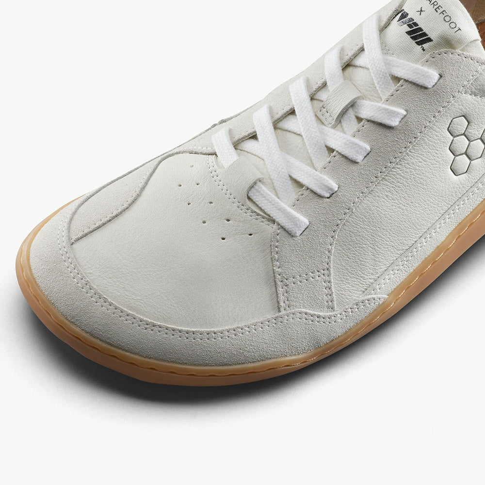 
                  
                    Vivobarefoot Vivo Barefoot Women's Gobi II Sneaker Premium Leather - Limestone/Dusty Green
                  
                