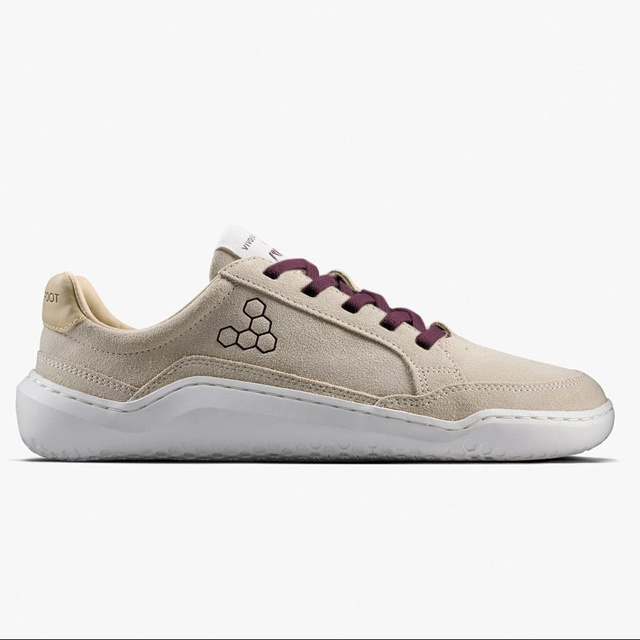 Vivobarefoot Women's Gobi II Sneaker Premium Leather - Sand/Fig