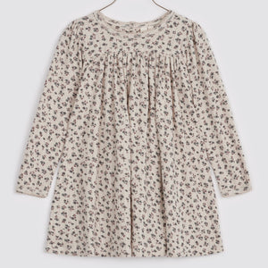 Little Cotton Clothes Organic Pointelle Jersey Maddie Dress - Field Floral