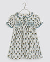 Little Cotton Clothes Organic Elizabeth Smocked Dress - Marigold Floral