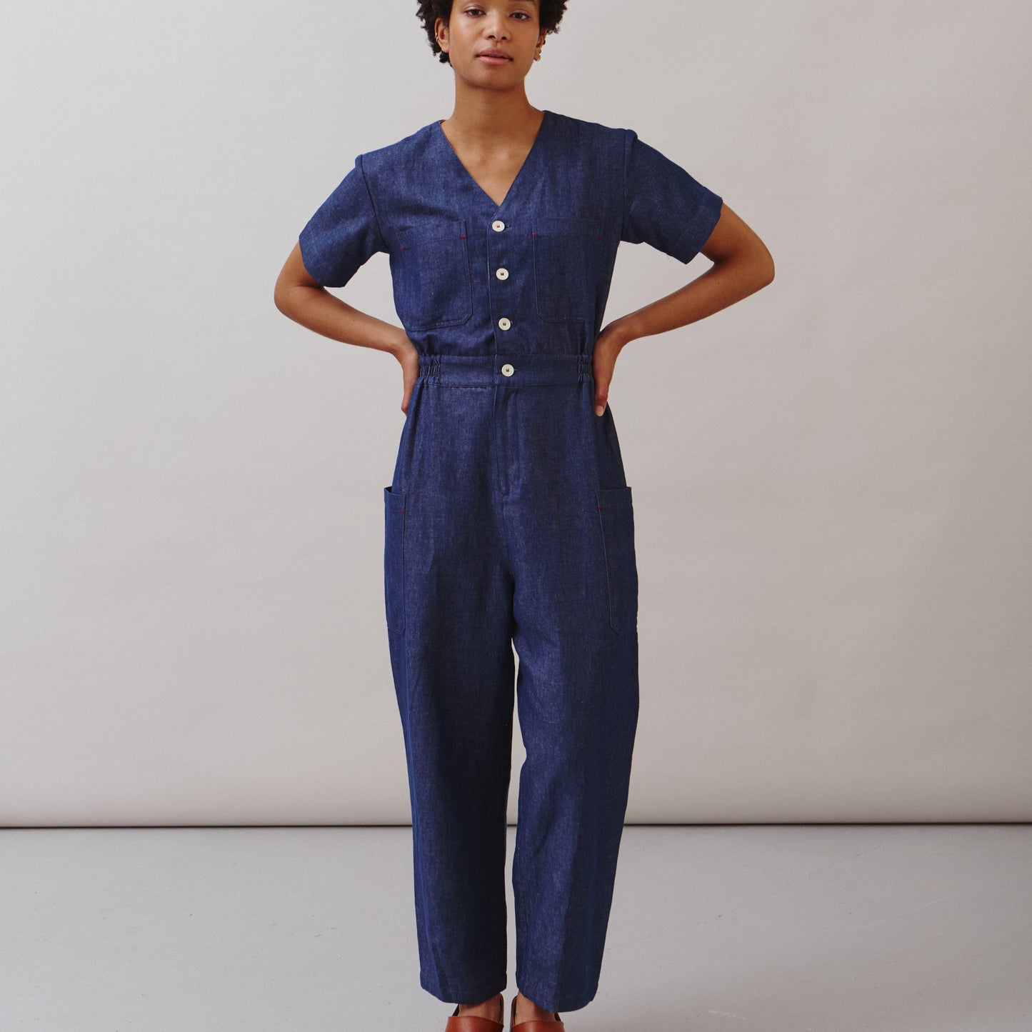 Sideline Women's Aida Jumpsuit - Indigo