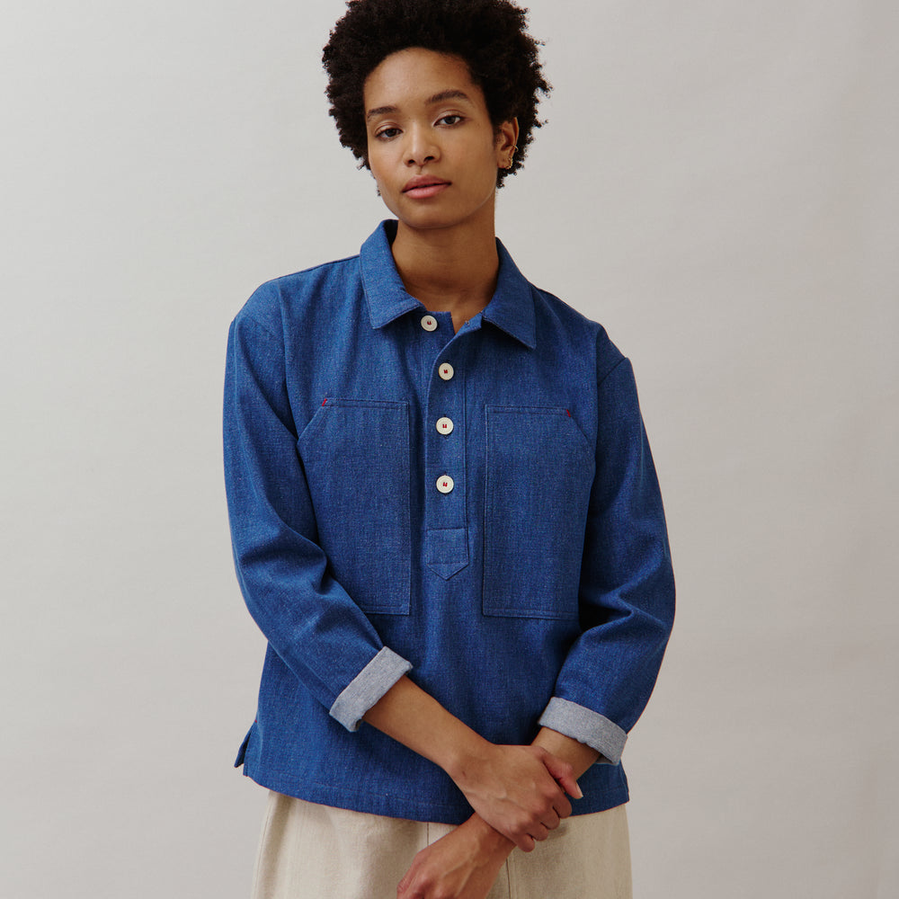 
                  
                    Sideline Women's Sunny Shirt - Indigo
                  
                