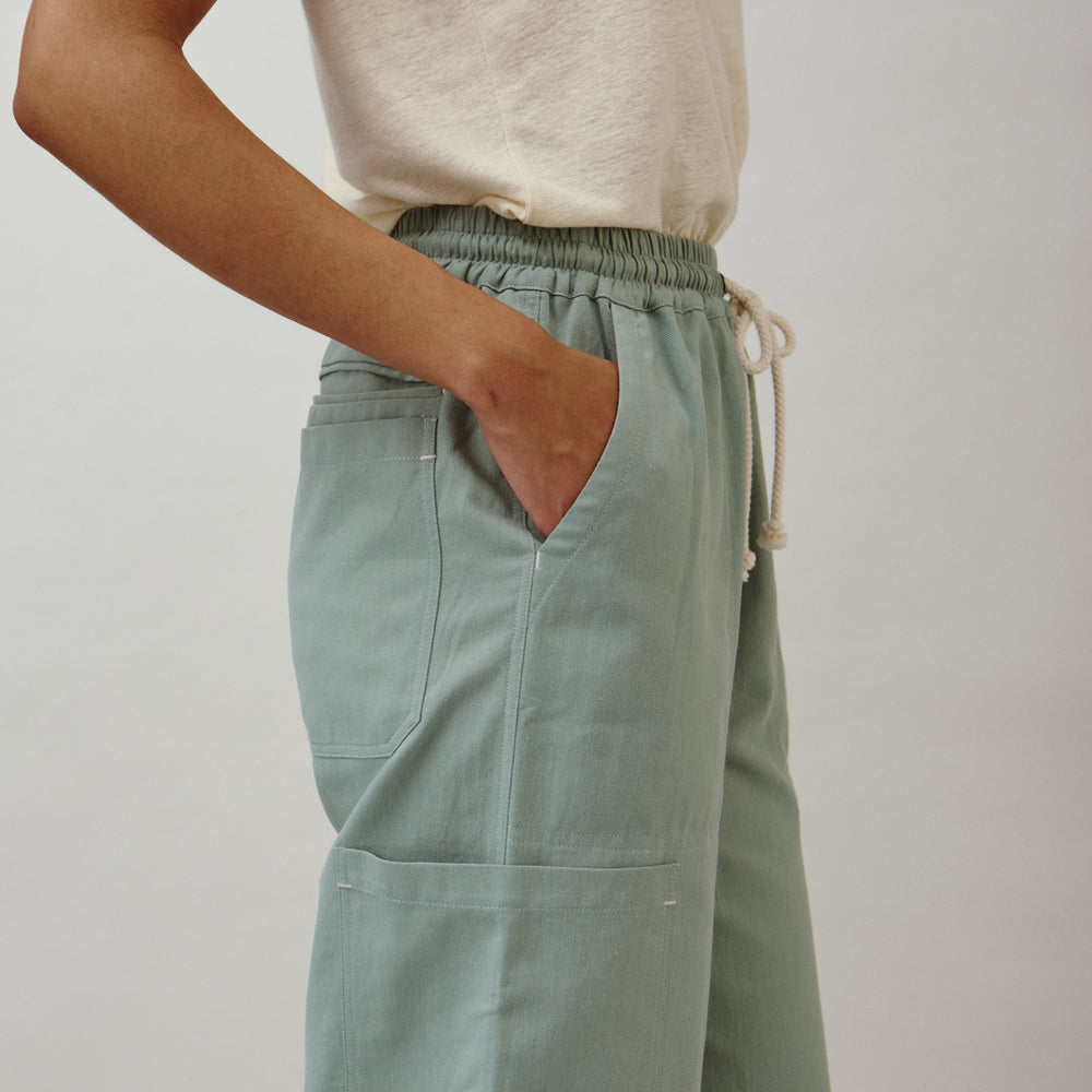 Sideline Women's Orla Trousers - Pale Sage