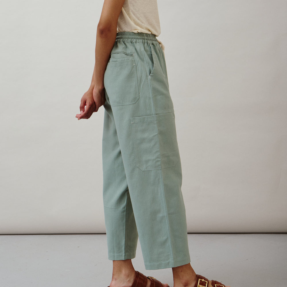 Sideline Women's Orla Trousers - Pale Sage
