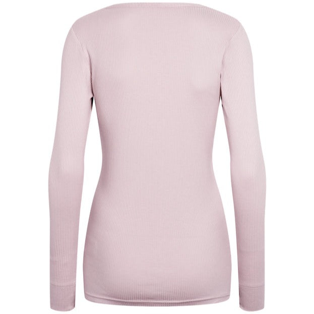 MarMar Copenhagen Mar Mar Women's Long Sleeve Cotton/Modal Tee Shirt - Lilac Bloom