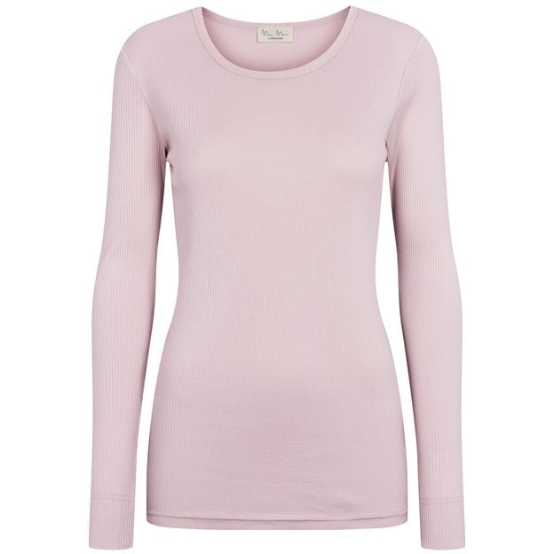 MarMar Copenhagen Mar Mar Women's Long Sleeve Cotton/Modal Tee Shirt - Lilac Bloom