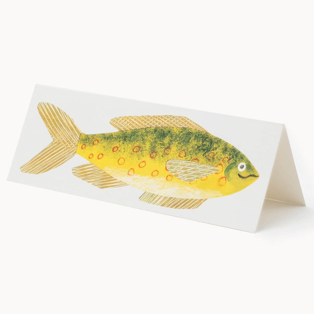 Hadley Paper Goods Cheery Fish Greeting Card