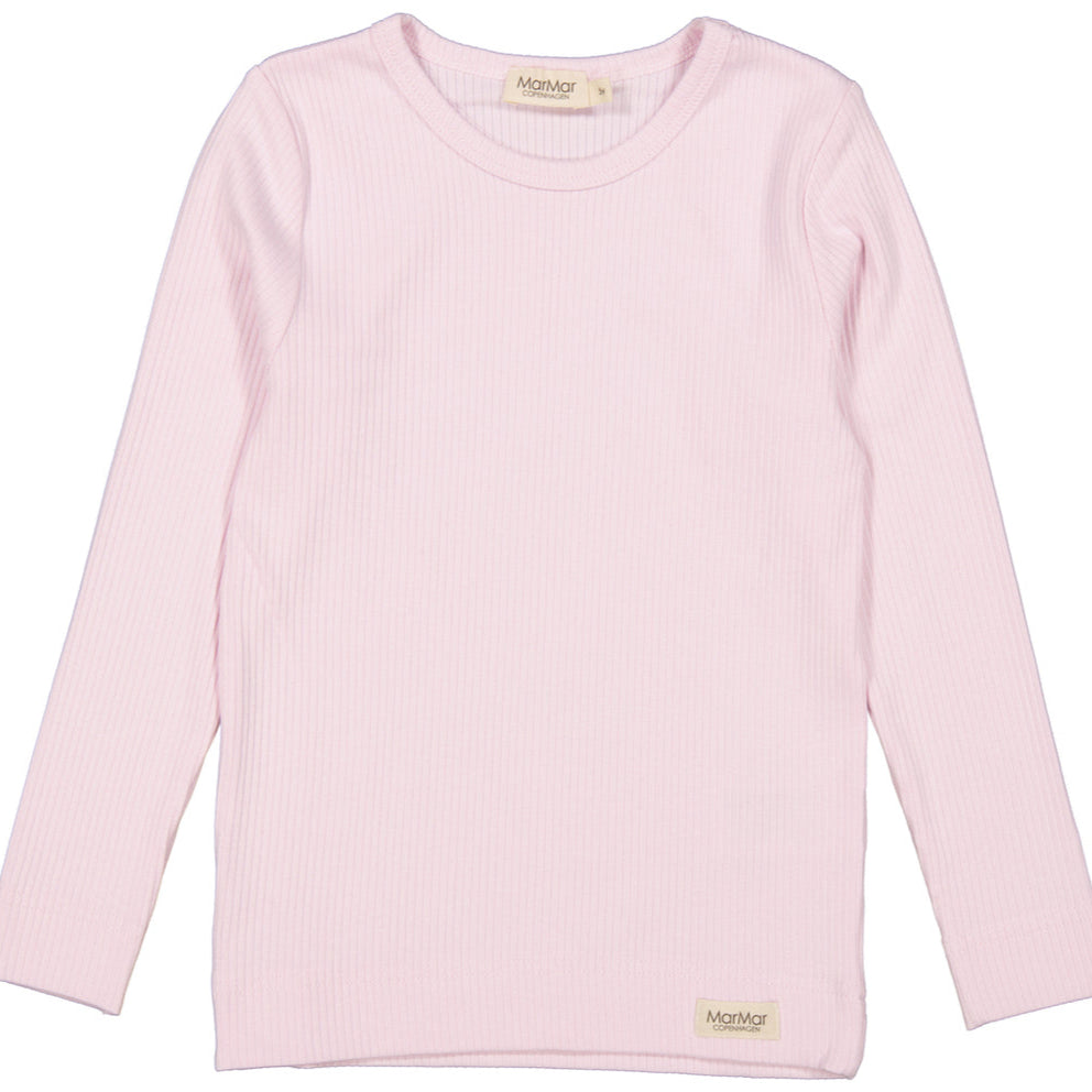 MarMar Copenhagen Mar Mar Long Sleeve Modal/Cotton Tee - Lilac Mist