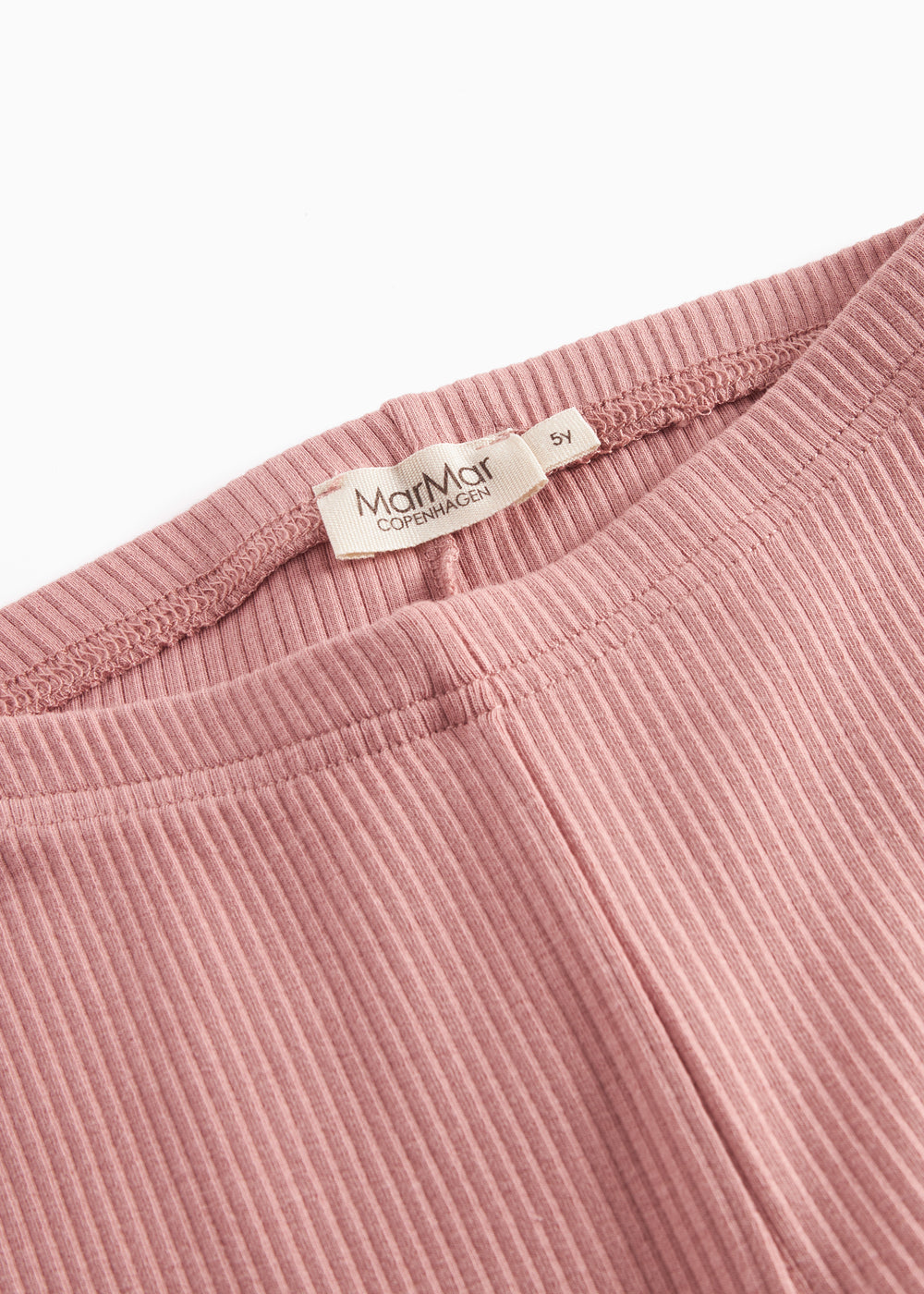 MarMar Copenhagen Ribbed Leggings Modal/Cotton - Rose Parfait